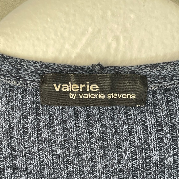 Valerie Stevens blue button down cardigan - Picture 6 of 7